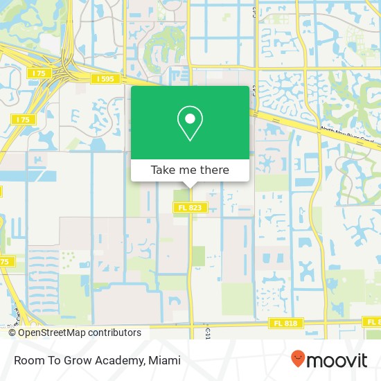 Room To Grow Academy map