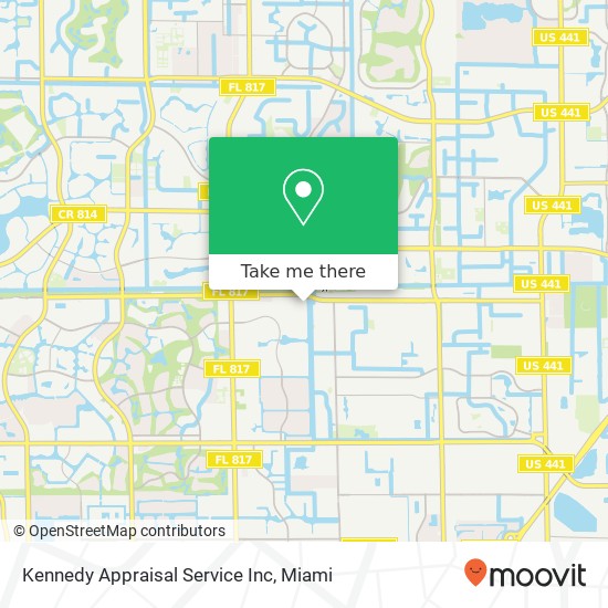 Kennedy Appraisal Service Inc map