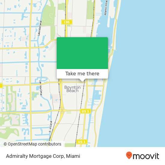 Admiralty Mortgage Corp map