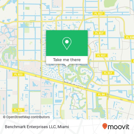 Mapa de Benchmark Enterprises LLC