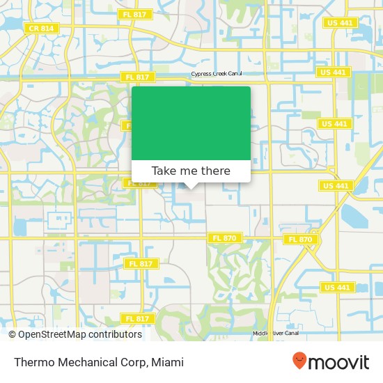 Mapa de Thermo Mechanical Corp