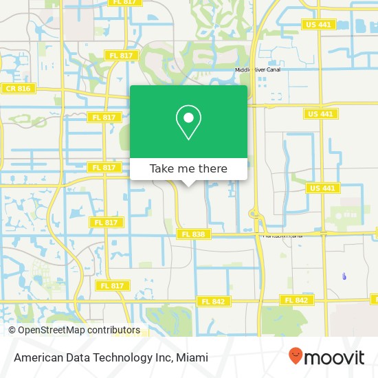 Mapa de American Data Technology Inc