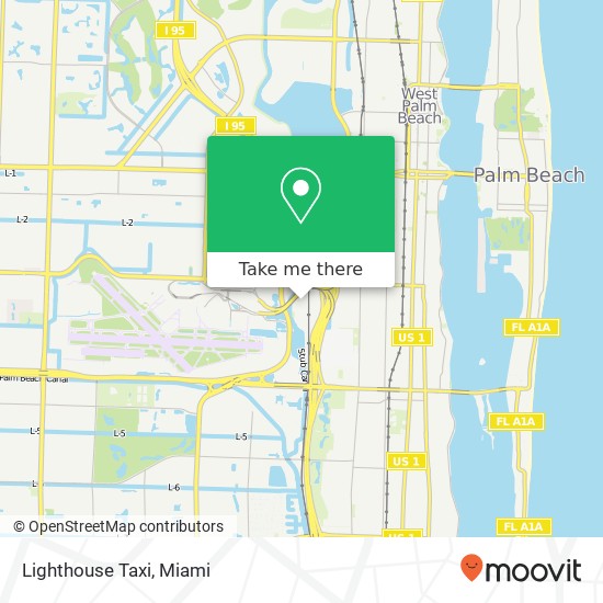 Lighthouse Taxi map