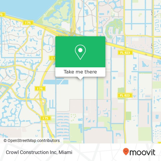 Crowl Construction Inc map
