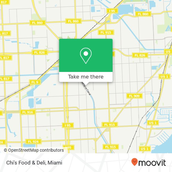 Chi's Food & Deli map