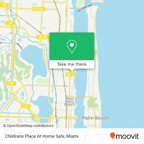 Childrens Place At Home Safe map