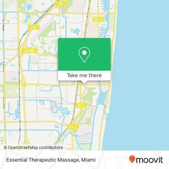Mapa de Essential Therapeutic Massage