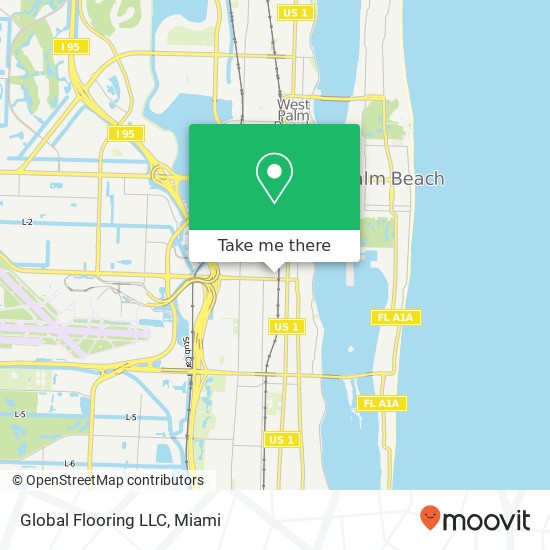 Mapa de Global Flooring LLC
