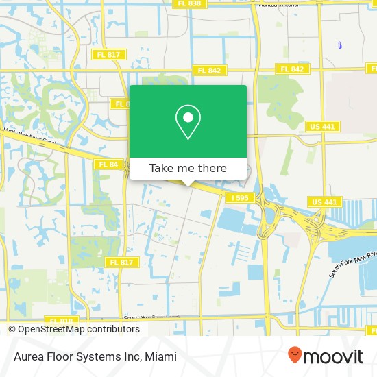 Mapa de Aurea Floor Systems Inc