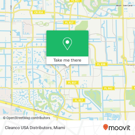 Cleanco USA Distributors map