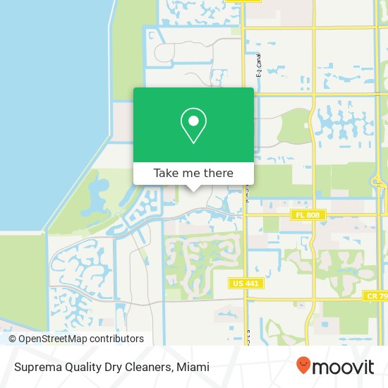 Mapa de Suprema Quality Dry Cleaners