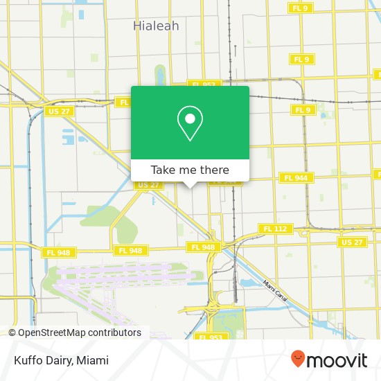 Kuffo Dairy map