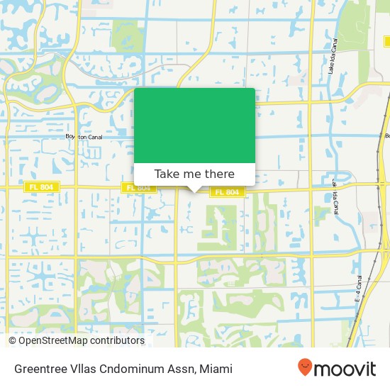 Greentree Vllas Cndominum Assn map