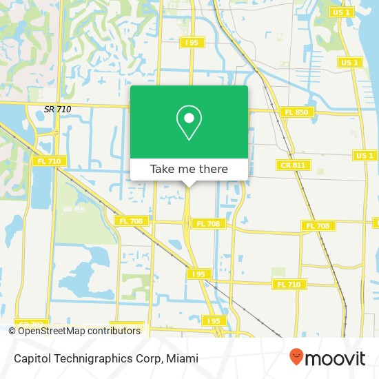 Capitol Technigraphics Corp map