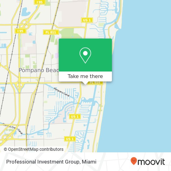 Professional Investment Group map