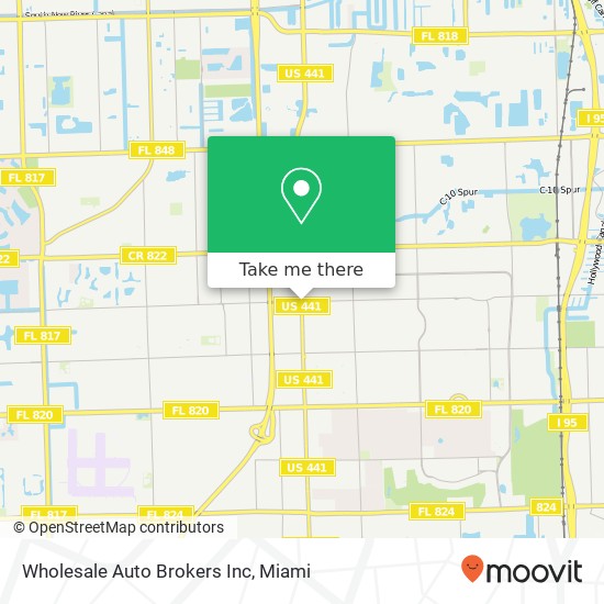 Mapa de Wholesale Auto Brokers Inc