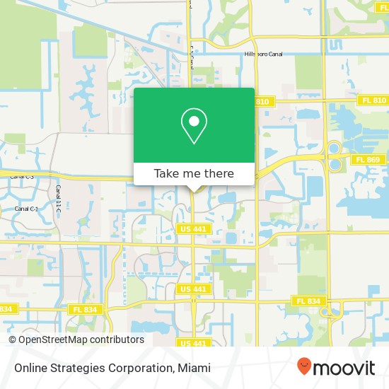 Mapa de Online Strategies Corporation