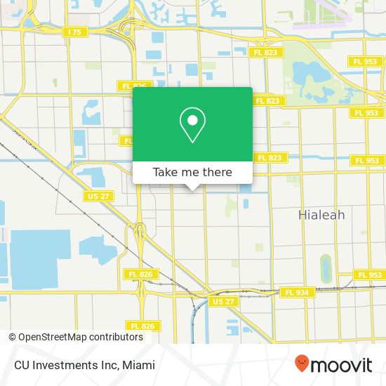 CU Investments Inc map