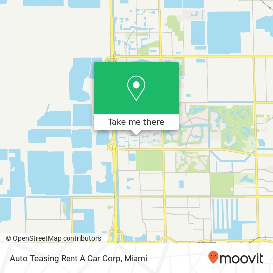 Mapa de Auto Teasing Rent A Car Corp