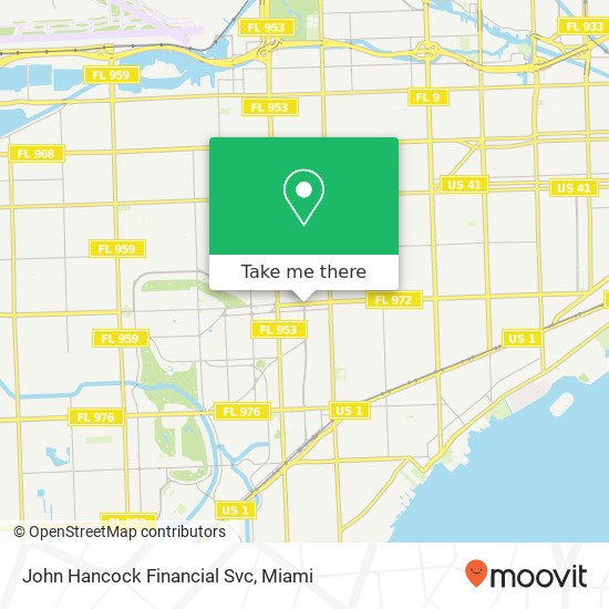 Mapa de John Hancock Financial Svc