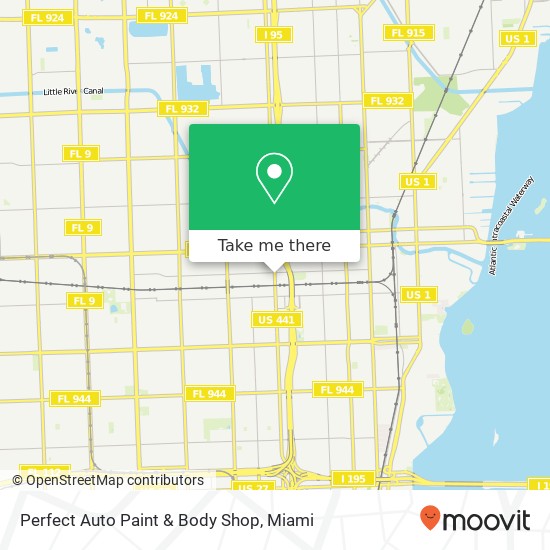 Perfect Auto Paint & Body Shop map