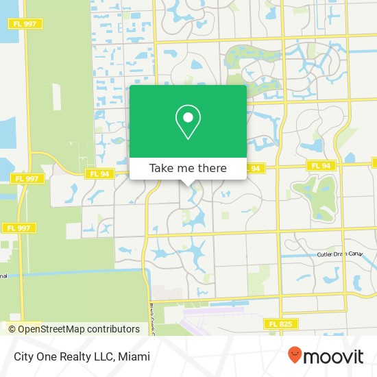 Mapa de City One Realty LLC