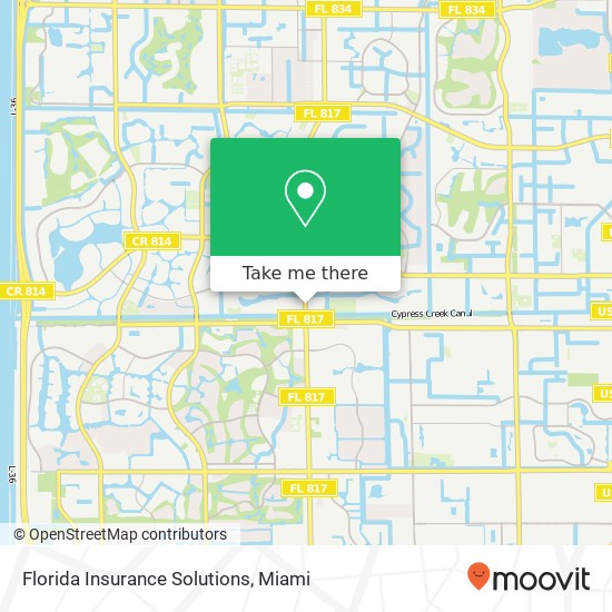 Florida Insurance Solutions map