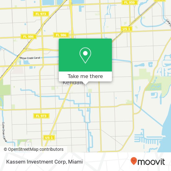 Kassem Investment Corp map
