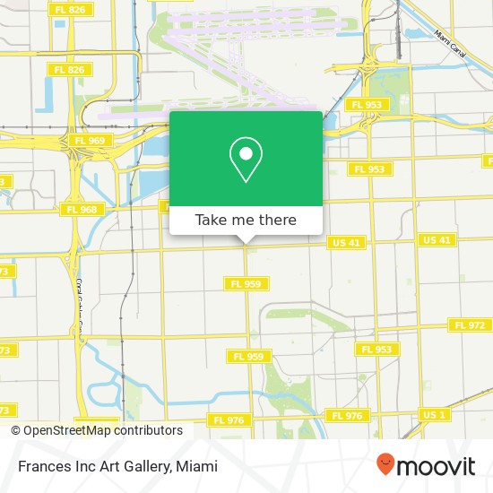 Frances Inc Art Gallery map