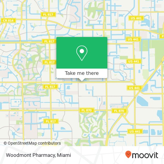 Woodmont Pharmacy map