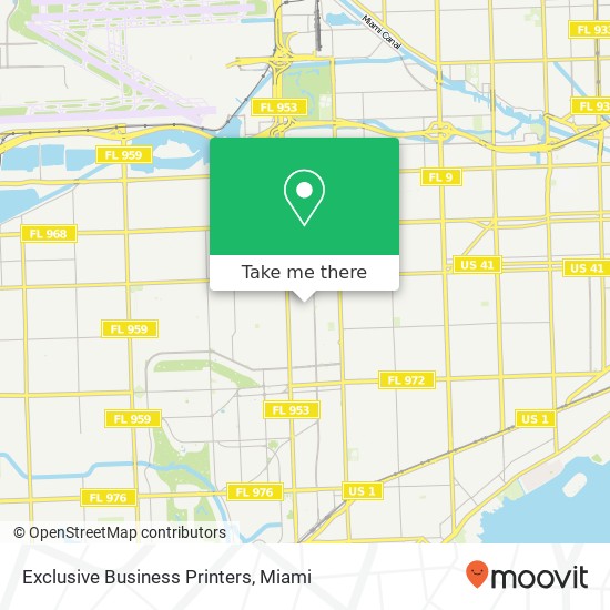 Mapa de Exclusive Business Printers