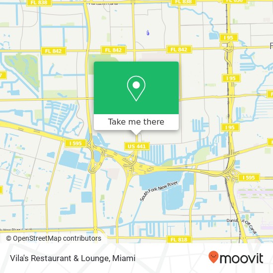 Vila's Restaurant & Lounge map