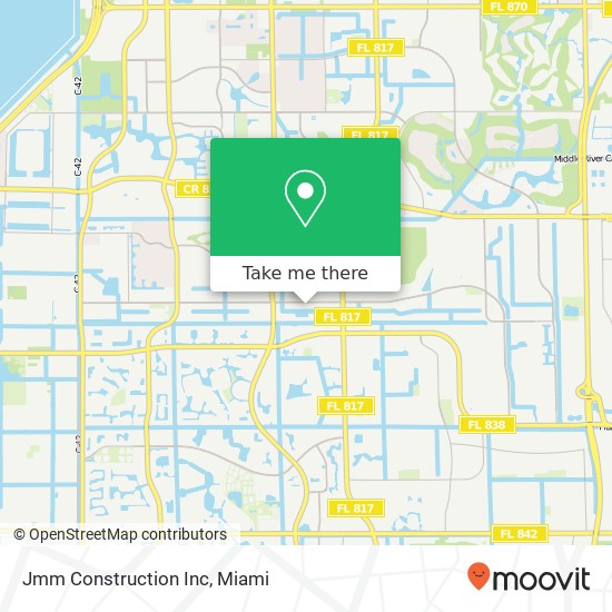 Mapa de Jmm Construction Inc