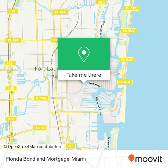 Mapa de Florida Bond and Mortgage