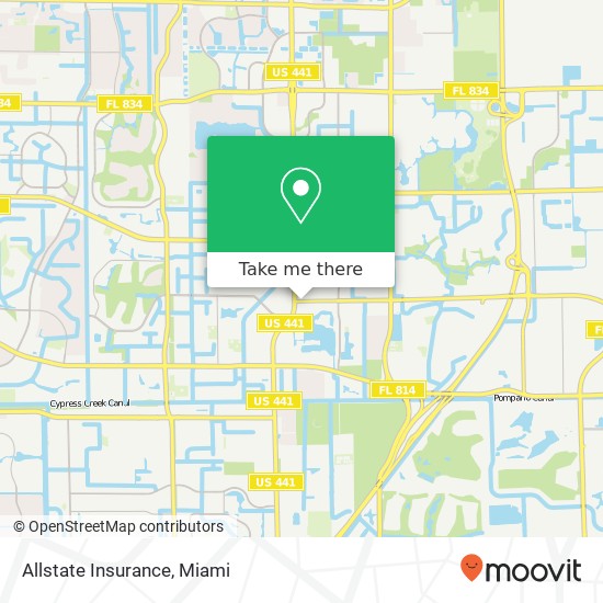 Allstate Insurance map