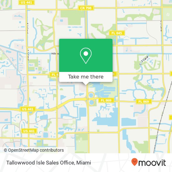 Tallowwood Isle Sales Office map