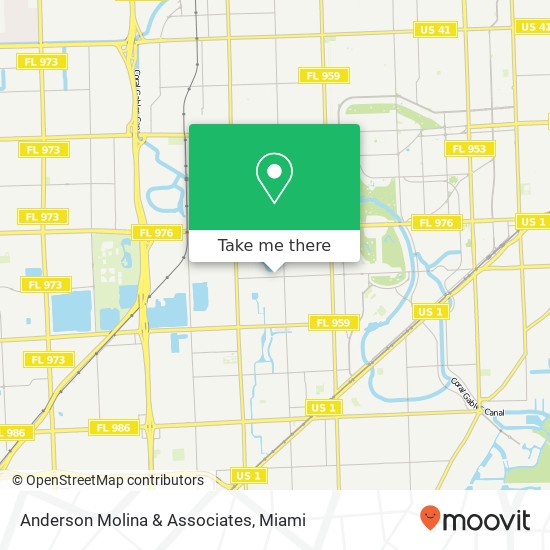 Anderson Molina & Associates map