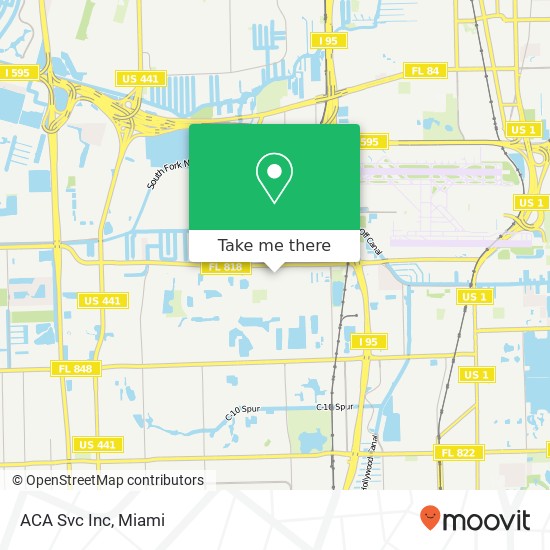 ACA Svc Inc map