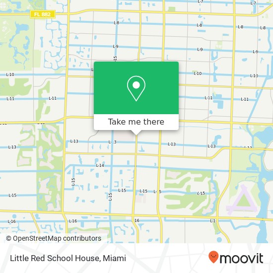 Mapa de Little Red School House