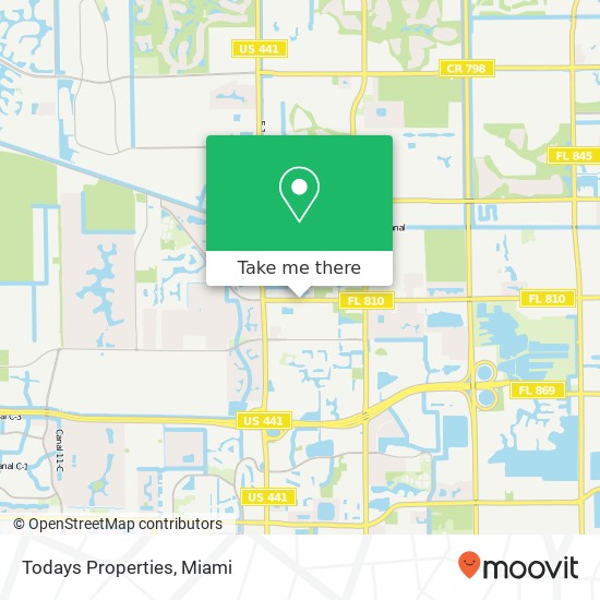 Mapa de Todays Properties