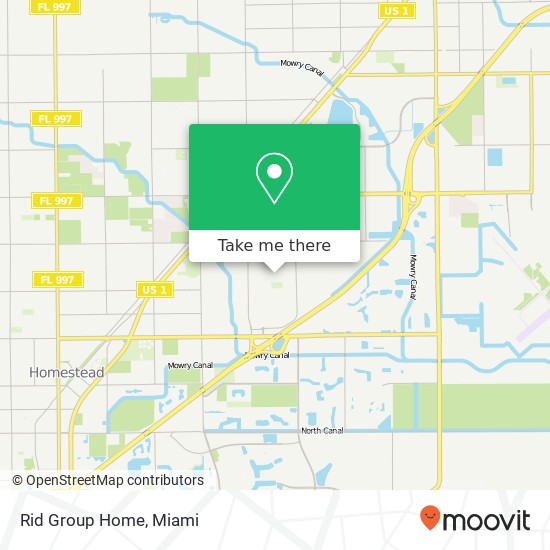 Rid Group Home map