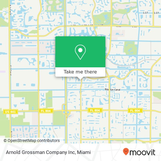 Mapa de Arnold Grossman Company Inc