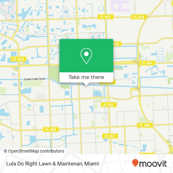 Lula Do Right Lawn & Maintenan map