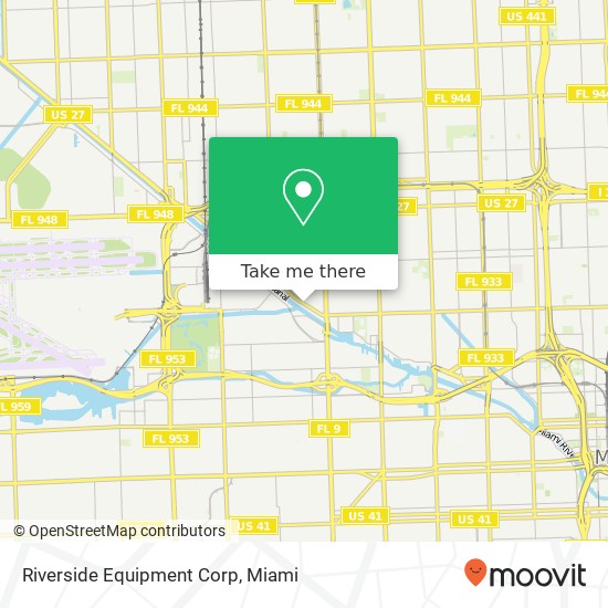 Riverside Equipment Corp map