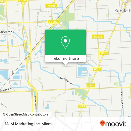 Mapa de MJM Marketing Inc