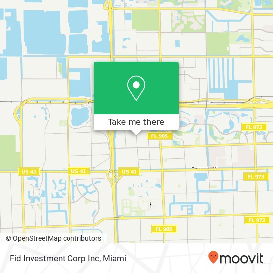 Fid Investment Corp Inc map