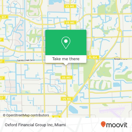 Oxford Financial Group Inc map