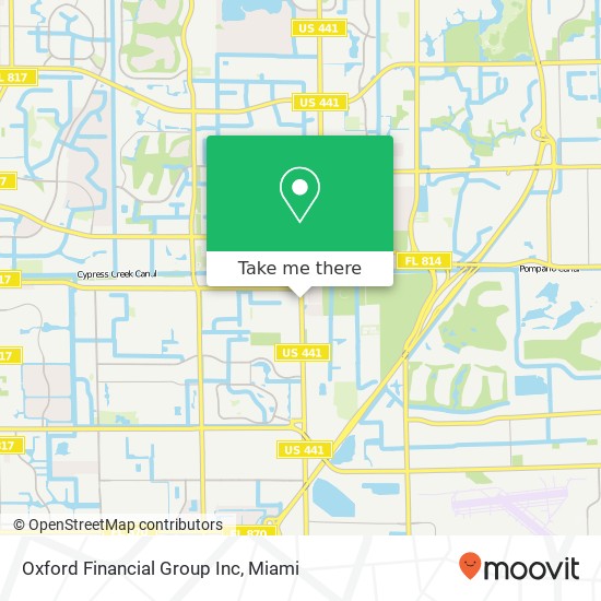 Mapa de Oxford Financial Group Inc