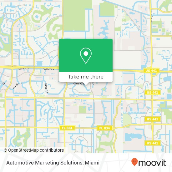 Automotive Marketing Solutions map