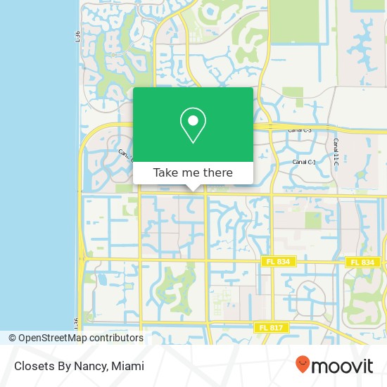 Mapa de Closets By Nancy